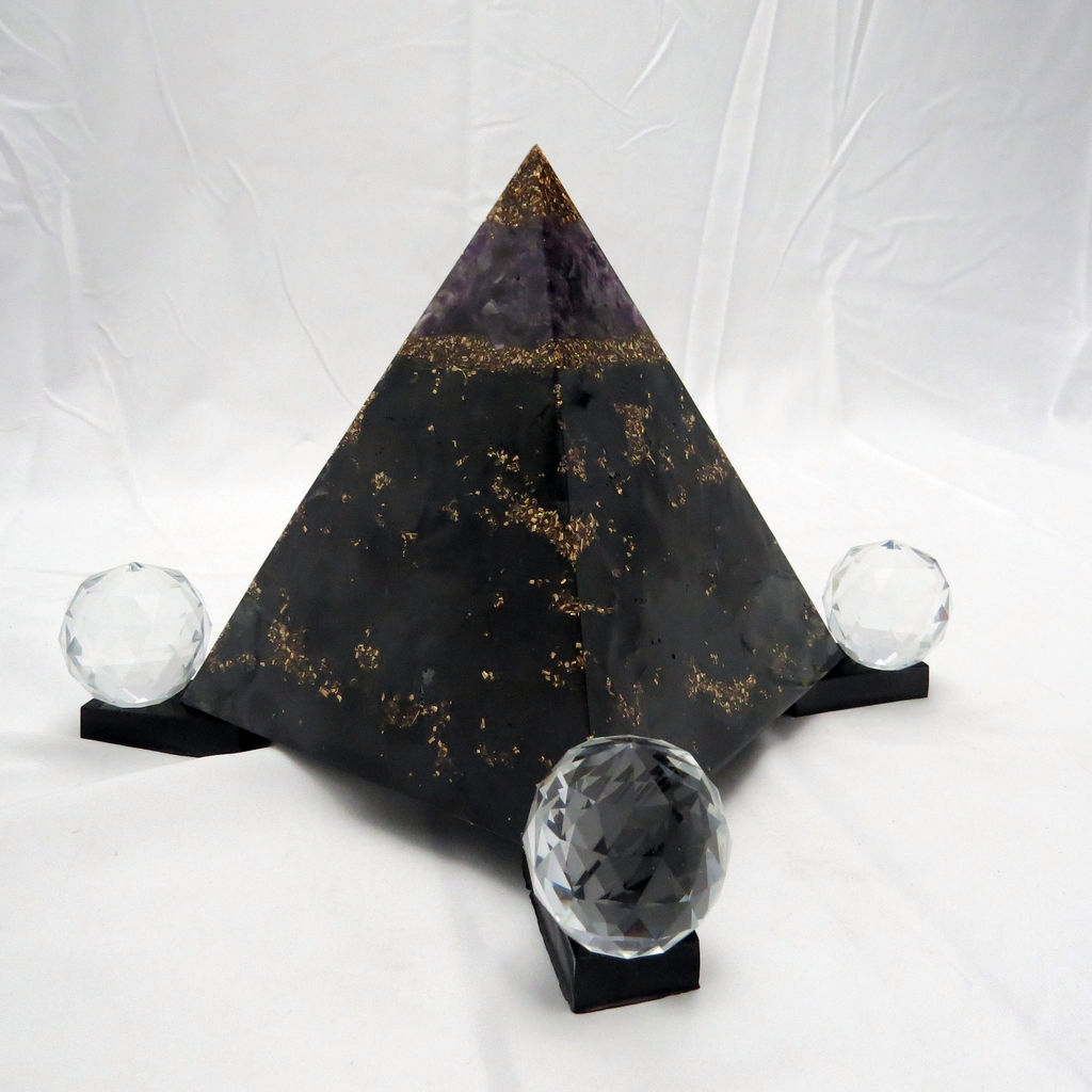 Canon d'énergie Améthyste- Shungite - Spiritualité - Stress -