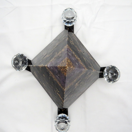 Canon d'énergie Améthyste - protection des énergies négative de la maison -