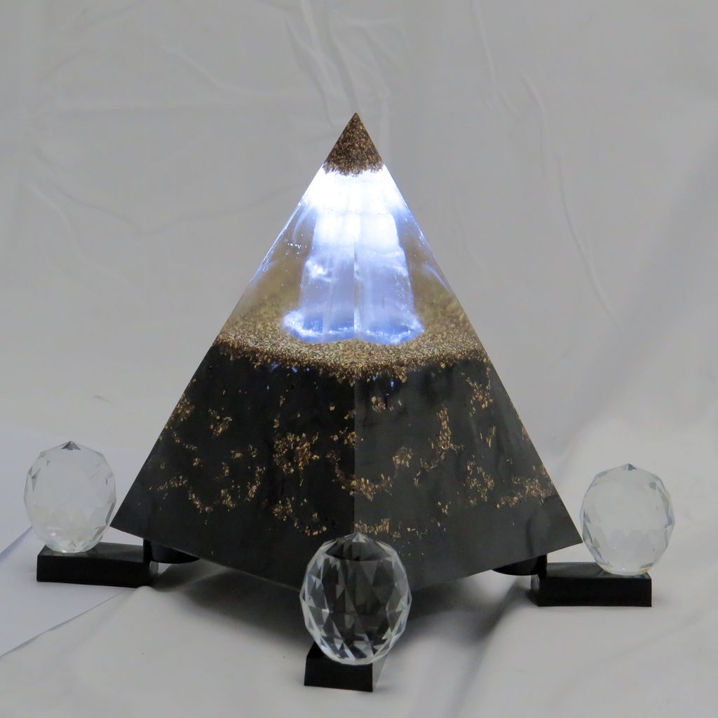 Canon d'énergie Atlantes lumineuse 145mm Pierreprotection.fr