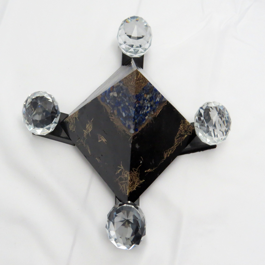 Canon d'énergie Lapis Lazuli - Shungite